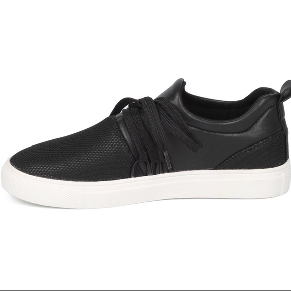 Qupid Daybreaker Sneakers Black Size 10 - Picture 6 of 8